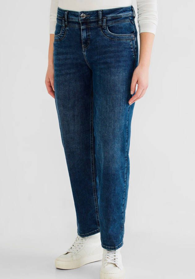STREET ONE Straight jeans in 4-pocketsstijl