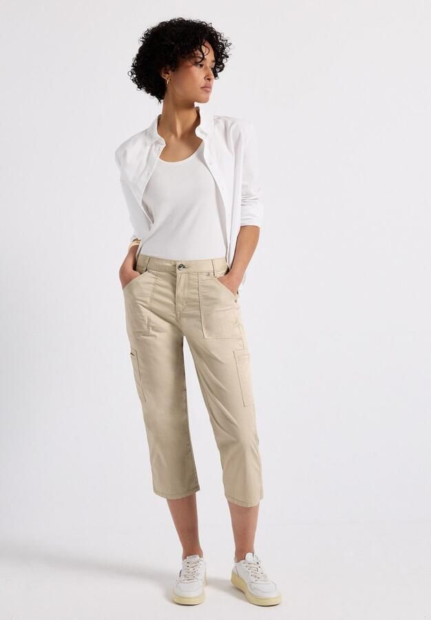 STREET ONE 3 4 broek Style Yulius in cargostijl