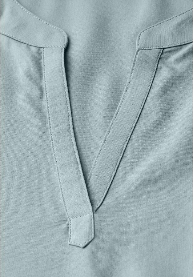 STREET ONE Blouse met korte mouwen Hals met split - Foto 3