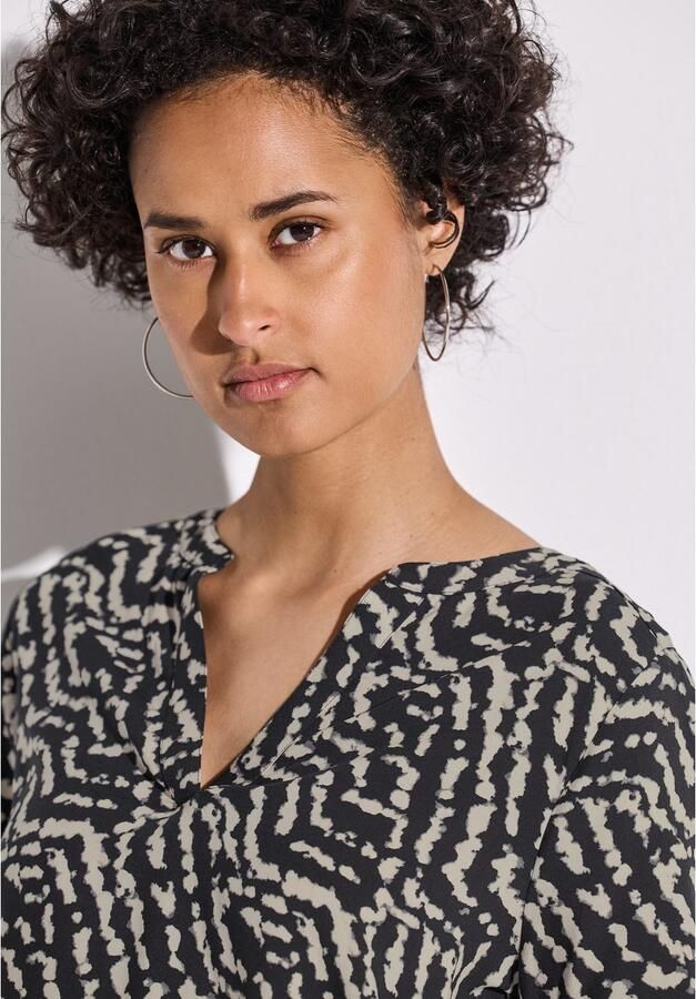 STREET ONE Blouse met korte mouwen met grafisch patroon - Foto 2