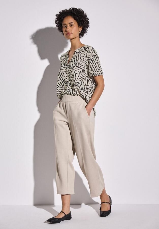 STREET ONE Blouse met korte mouwen met grafisch patroon - Foto 6