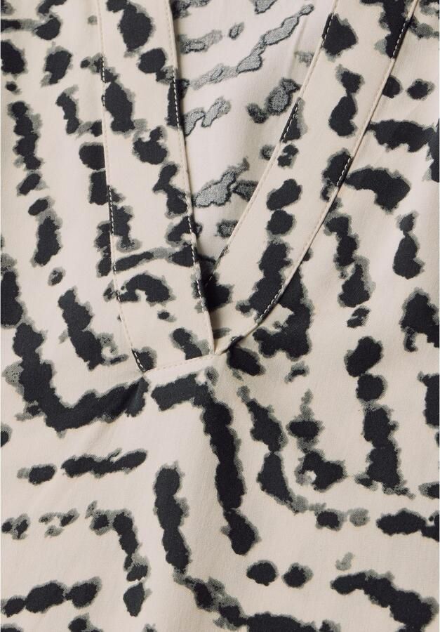 STREET ONE Blouse met korte mouwen met grafisch patroon - Foto 5