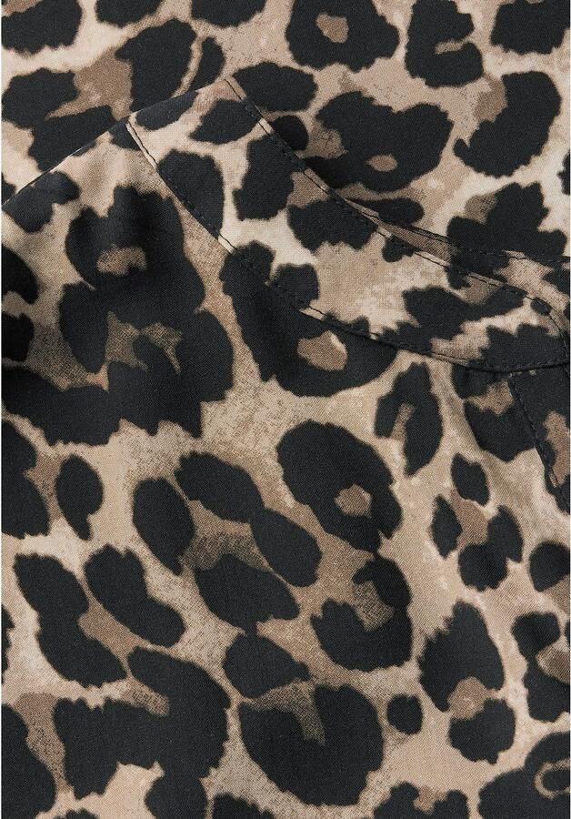 STREET ONE Blouse met korte mouwen met luipaardprint - Foto 2