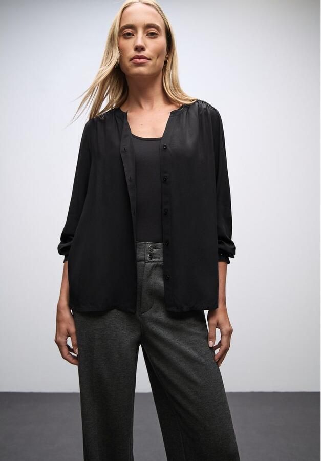STREET ONE Blouse met lange mouwen