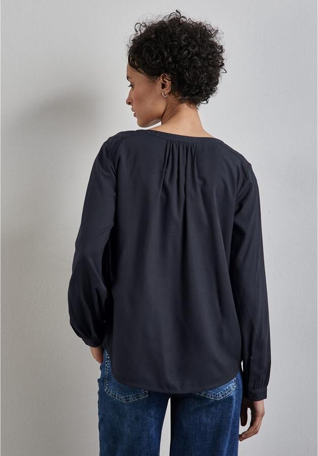 STREET ONE Blouse met lange mouwen in tuniekstijl