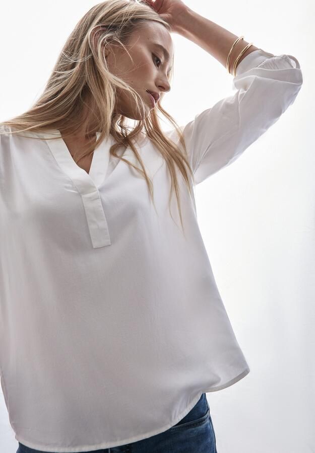 STREET ONE Blouse met lange mouwen in tuniekstijl