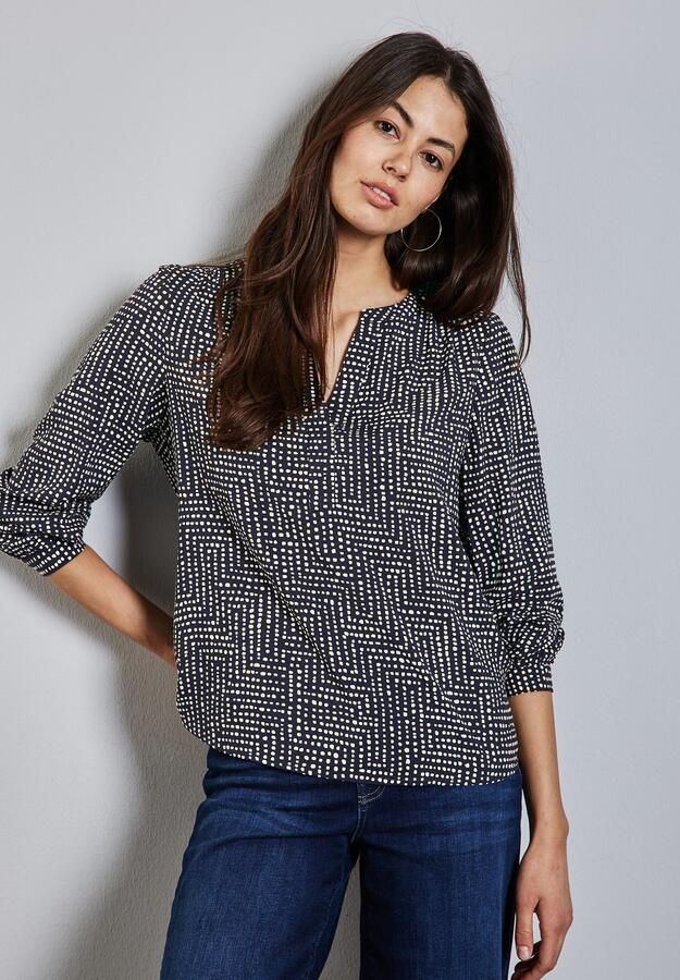 STREET ONE Blouse met lange mouwen met print all-over - Foto 5