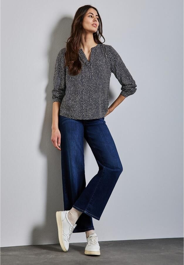STREET ONE Blouse met lange mouwen met print all-over - Foto 2