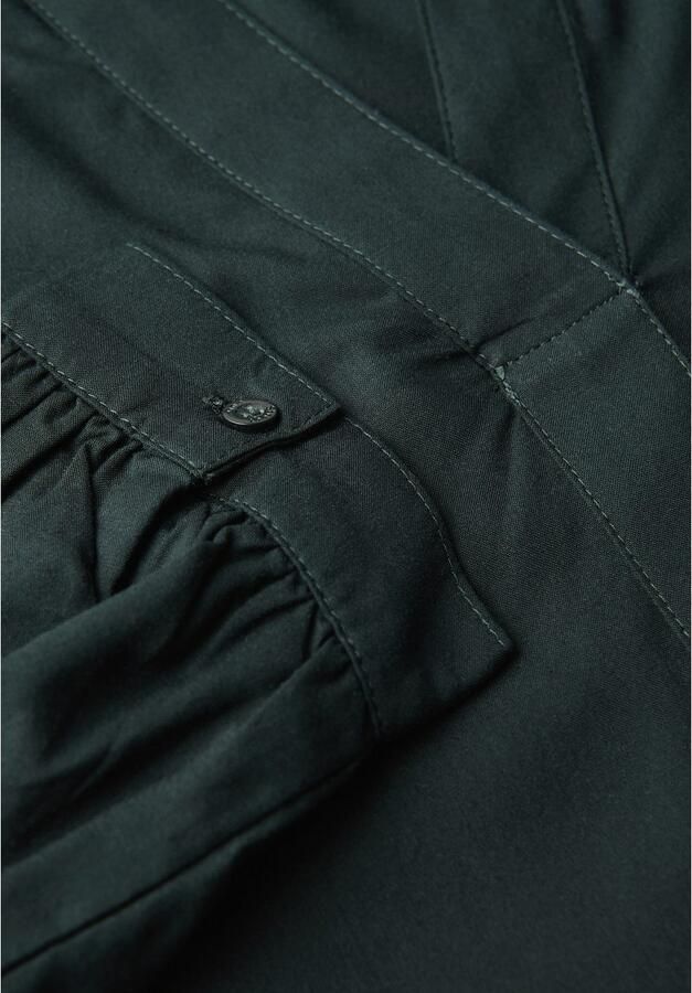 STREET ONE Blouse met lange mouwen Zomerblouse tuniek met split neck en van viscose