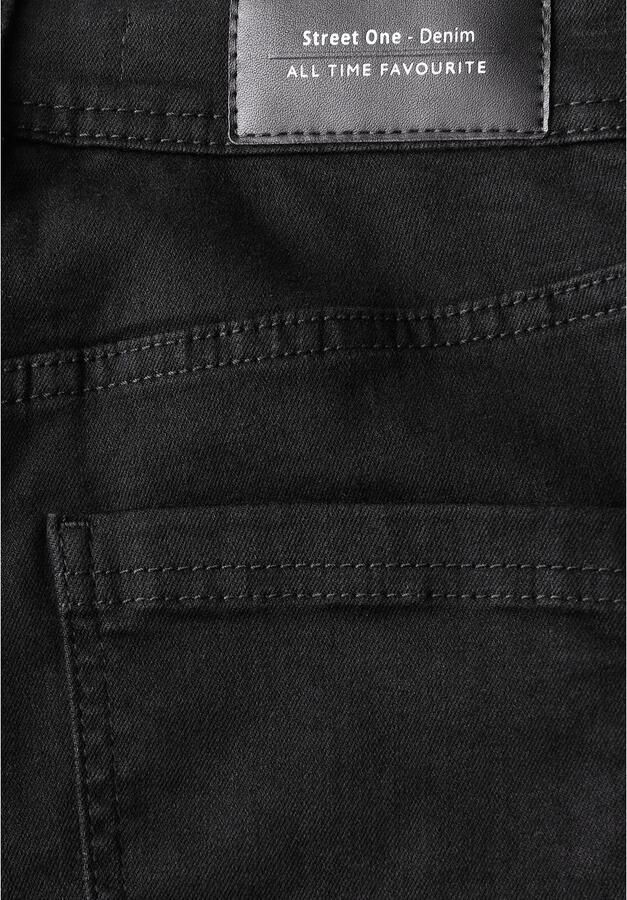 STREET ONE Bootcut jeans in slim fit high waist