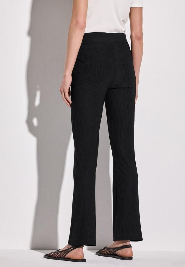 STREET ONE Bootcutbroek Style Hope in skinny fit en met structuur-uiterlijk - Foto 4