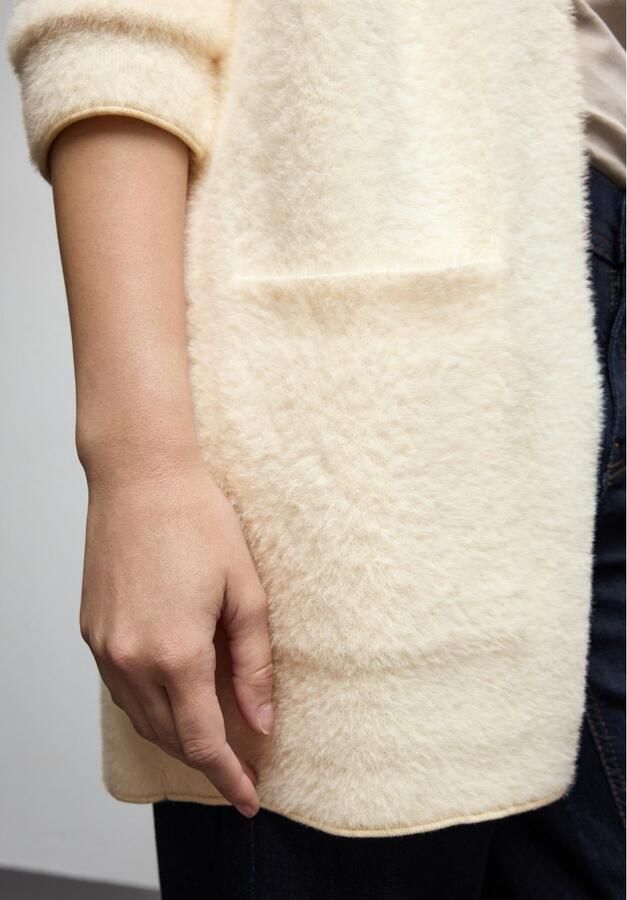 STREET ONE Cardigan lang en in veergaren-kwaliteit open - Foto 2