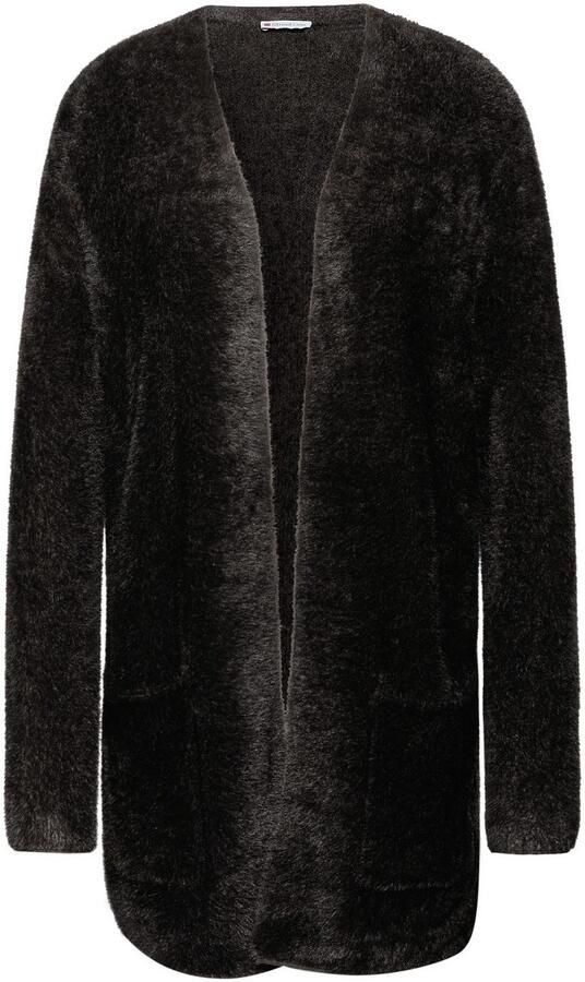 STREET ONE Cardigan lang en in veergaren-kwaliteit open - Foto 4