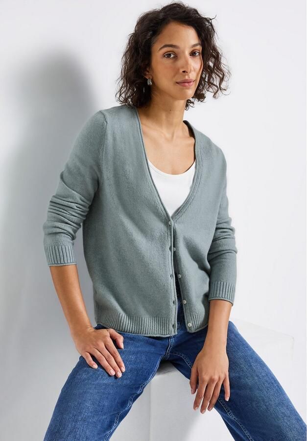 STREET ONE Cardigan met v-hals