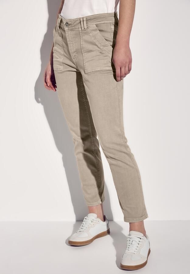 STREET ONE Cargo jeans met stretch - Foto 8
