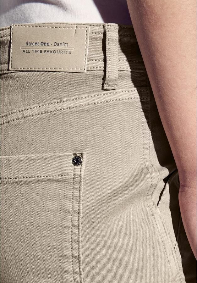 STREET ONE Cargo jeans met stretch - Foto 2