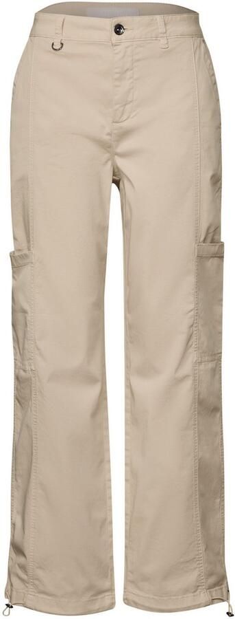 STREET ONE Cargobroek met rijgkoord onder aan de pijpen - Foto 6