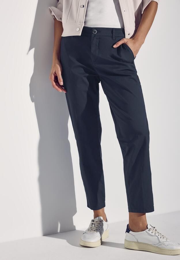 Street One Broek QR Chino peach Twill Co Ea 378680 - Foto 6