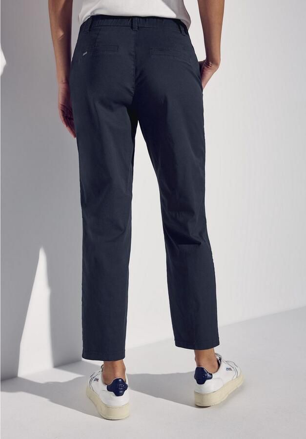 Street One Broek QR Chino peach Twill Co Ea 378680