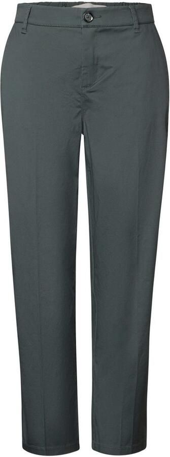 STREET ONE Chino met elastische tailleband achter - Foto 5