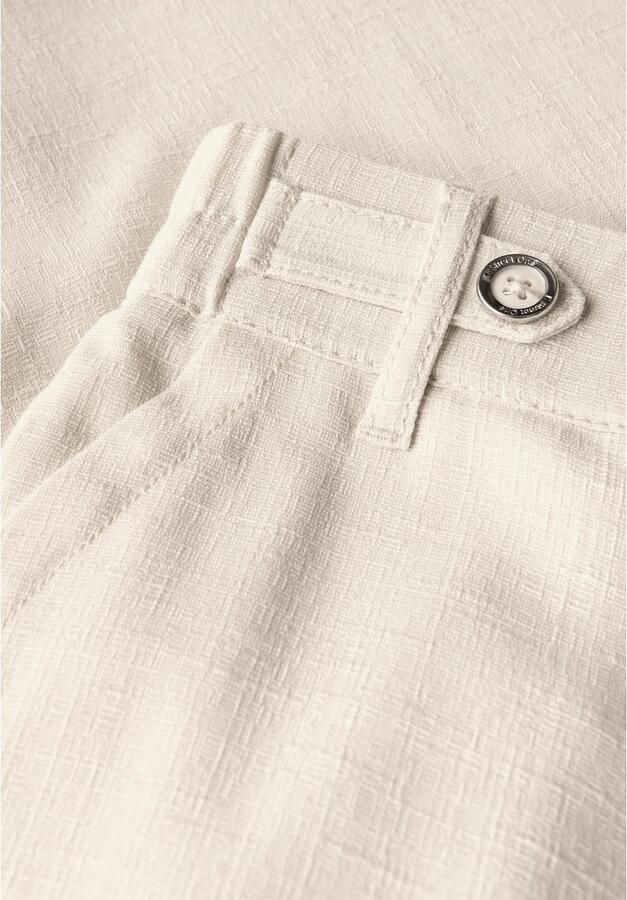 STREET ONE Chino met knoopdetail - Foto 2