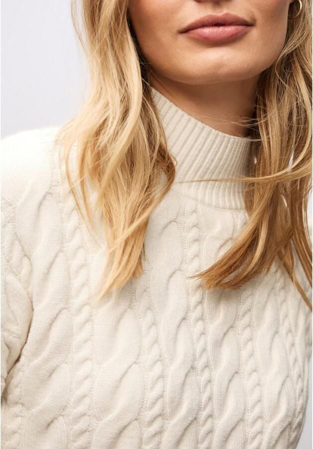 STREET ONE Coltrui met kabelpatroon
