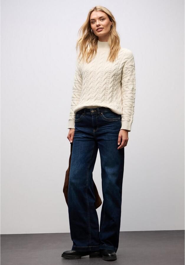 STREET ONE Coltrui met kabelpatroon - Foto 2