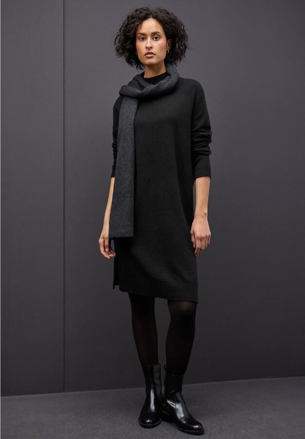 STREET ONE Gebreide jurk met ribboorden - Foto 2