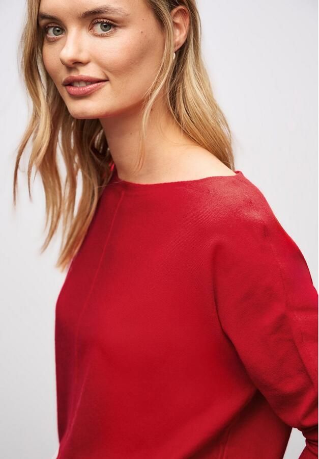 STREET ONE Gebreide trui Dol met boothals - Foto 4