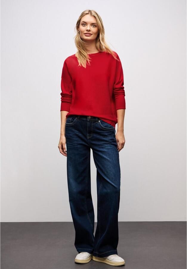 STREET ONE Gebreide trui Dol met boothals - Foto 5