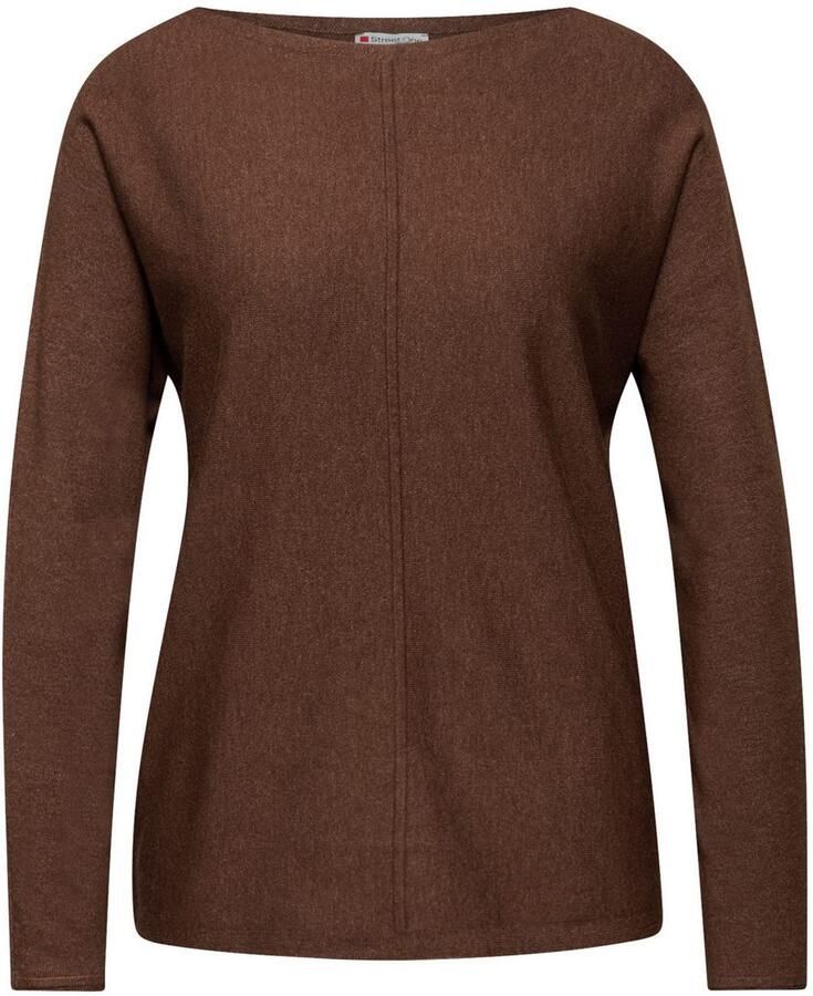 STREET ONE Gebreide trui Dol met boothals