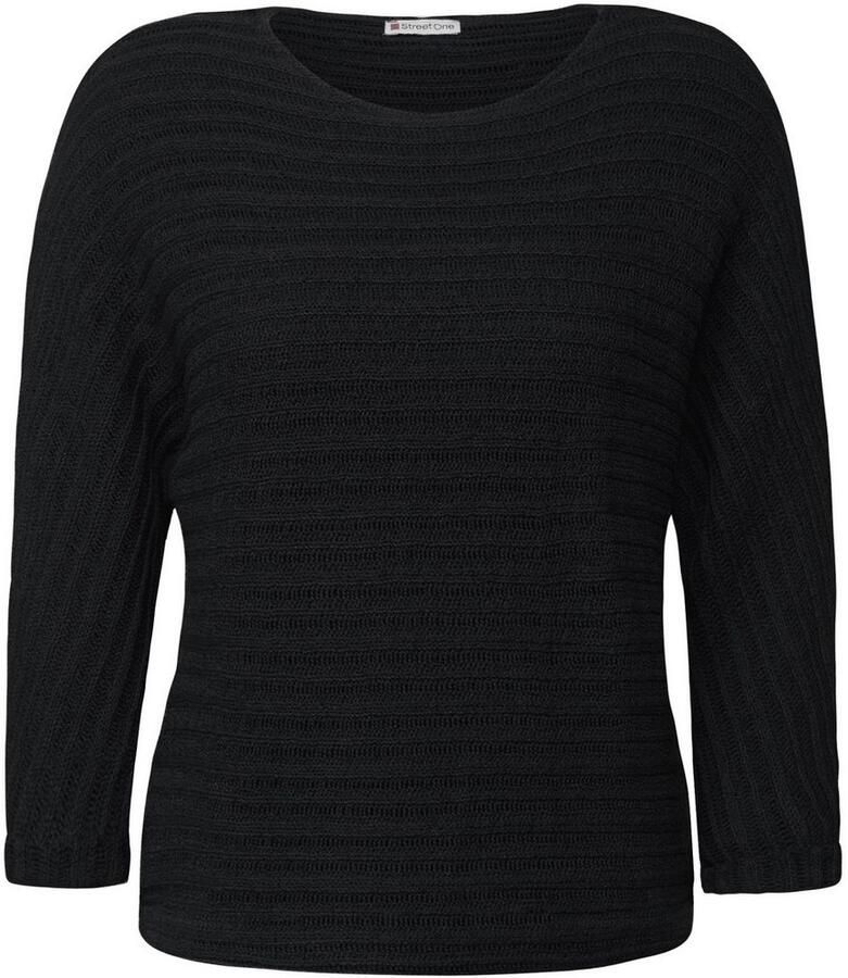 STREET ONE Gebreide trui met boothals