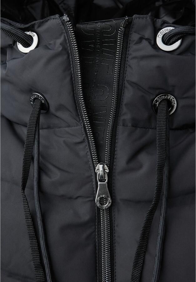 STREET ONE Gewatteerde jas Damesjas met capuchon en gelijmde naden - Foto 2