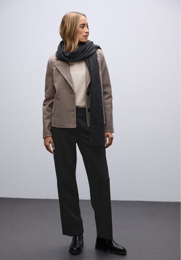 Street One Chino Broek Straight Leg_belt button 379658 - Foto 3