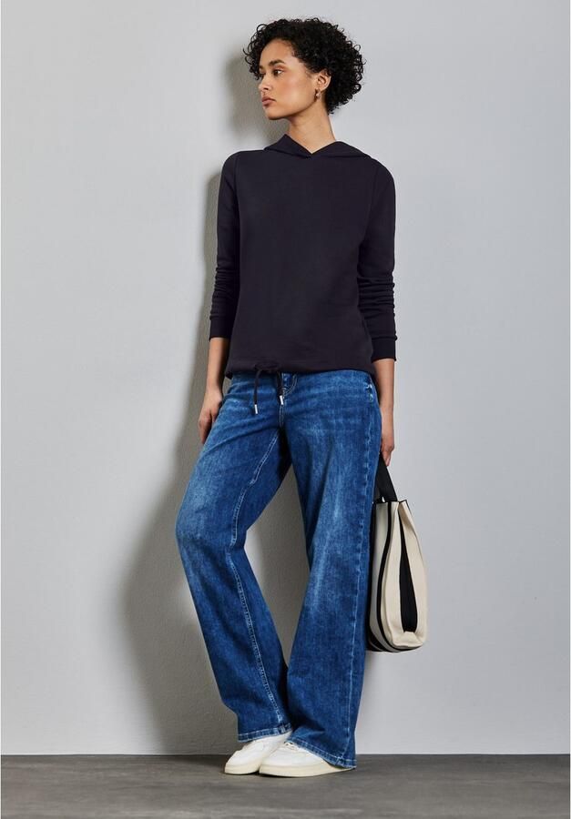 STREET ONE Hoodie met een capuchon