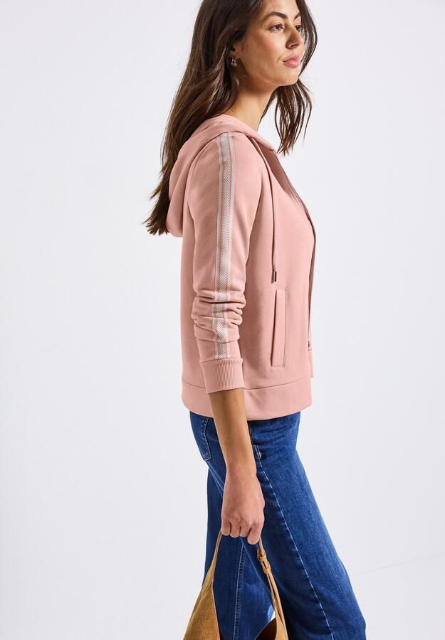 STREET ONE Hoodie met galons - Foto 4