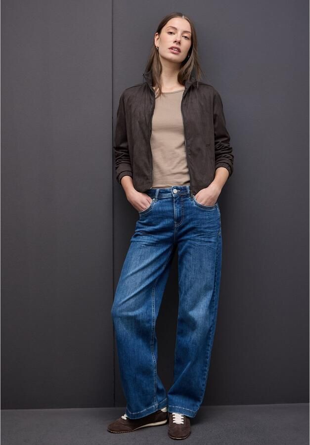 STREET ONE Imitatieleren blazer - Foto 2