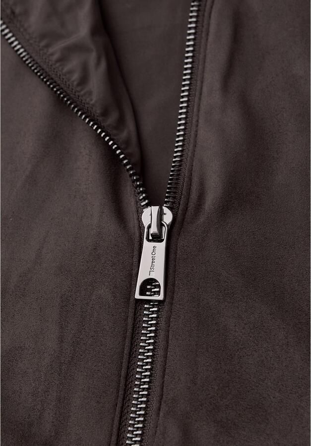 STREET ONE Imitatieleren blazer - Foto 3