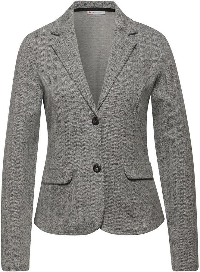 STREET ONE Jasje gemêleerd met klassieke reverskraag