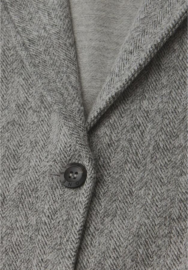 STREET ONE Jasje gemêleerd met klassieke reverskraag - Foto 3