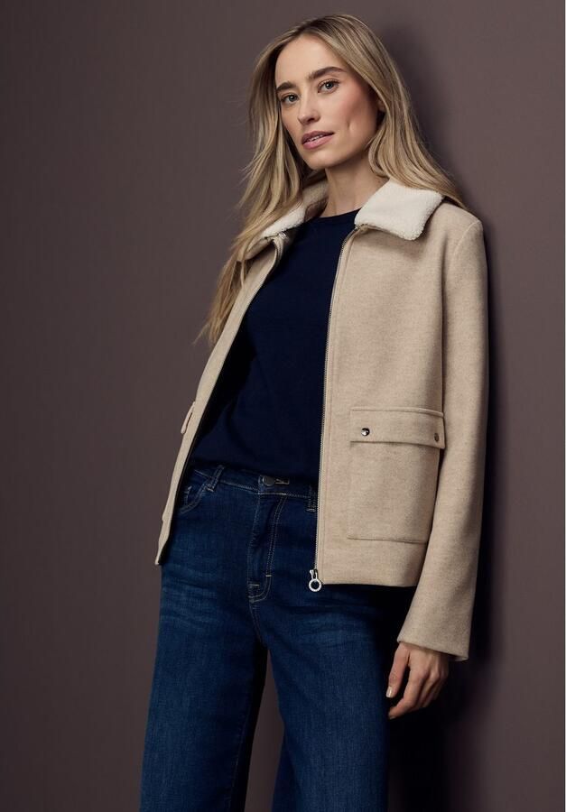 STREET ONE Kort jack Afneembare kraagversiering - Foto 3