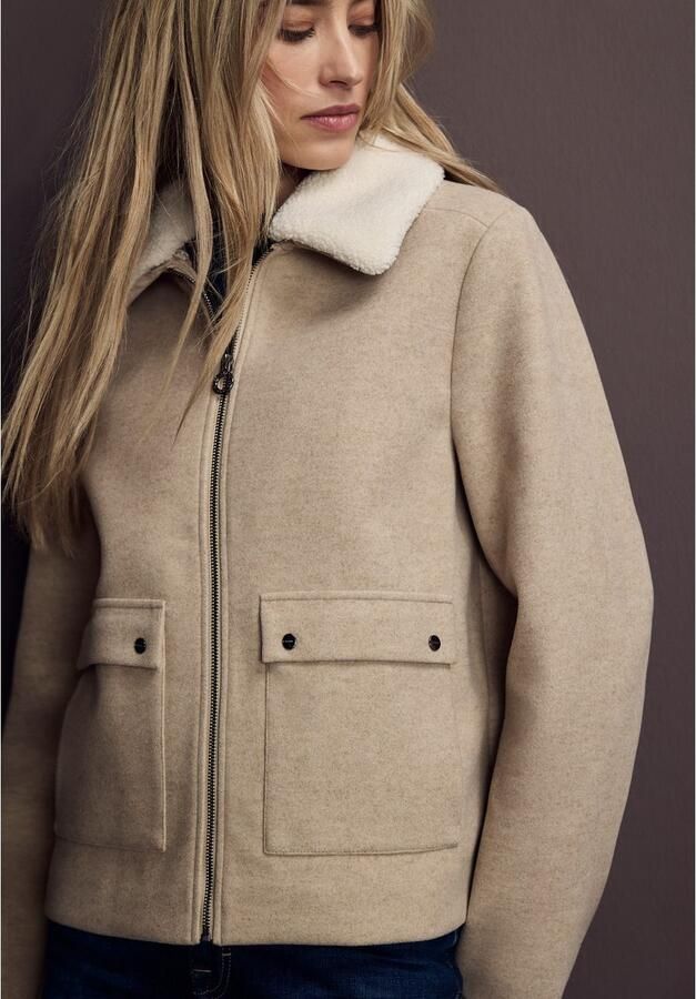 STREET ONE Kort jack Afneembare kraagversiering - Foto 4