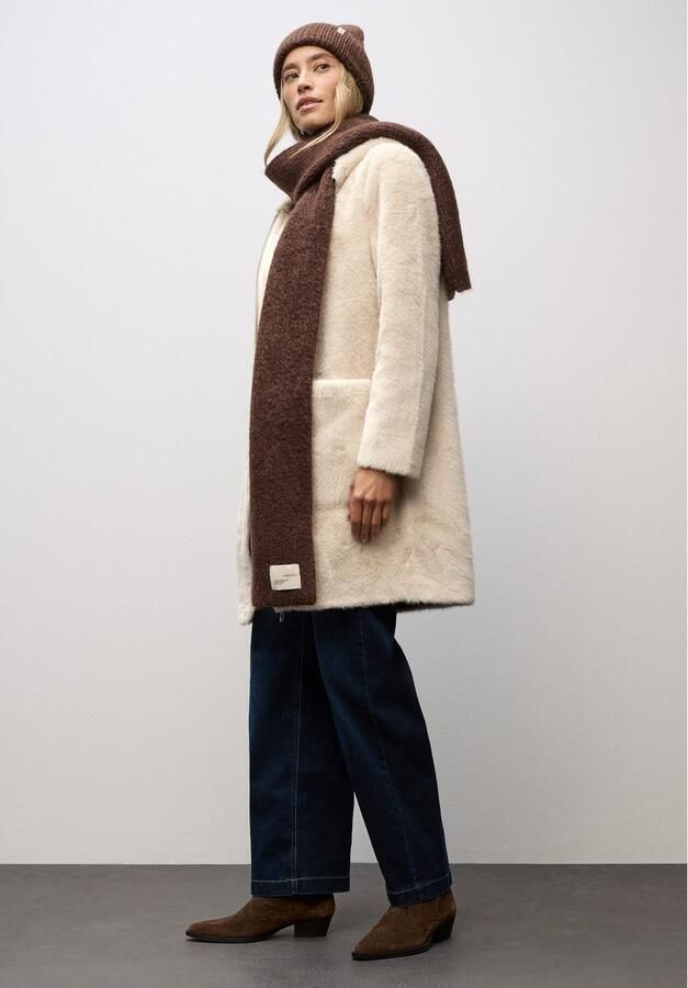 STREET ONE Lange jas van imitatiebont Nepbont met capuchon - Foto 4