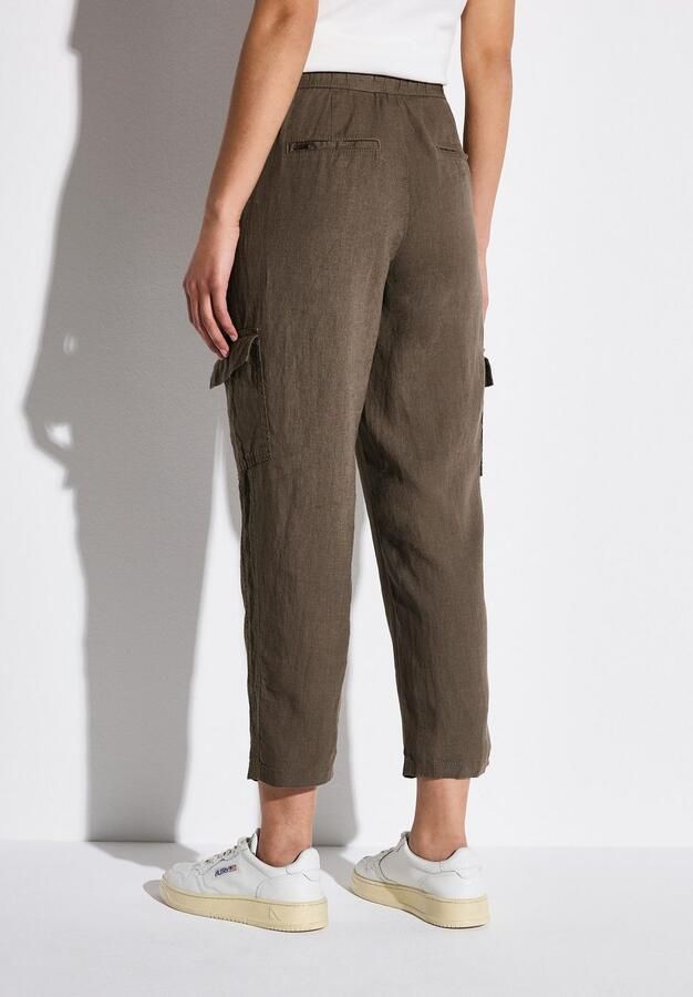 STREET ONE Linnen broek Style Bonny Zomerbroek in cargo-look - Foto 4