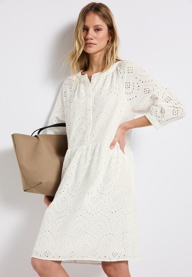 STREET ONE Midi-jurk met haakborduursel - Foto 6