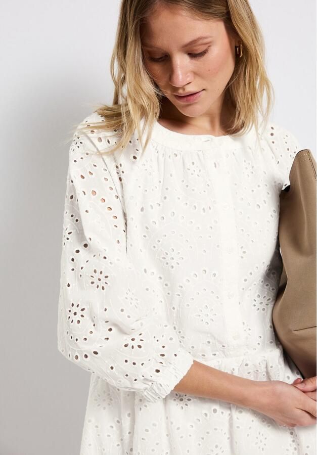 STREET ONE Midi-jurk met haakborduursel