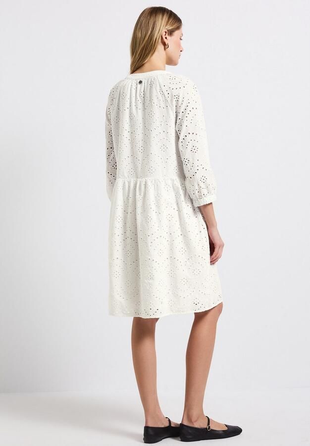 STREET ONE Midi-jurk met haakborduursel - Foto 4