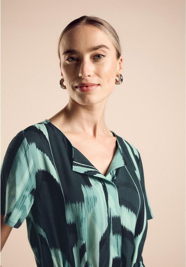 STREET ONE Midi-jurk met print all-over