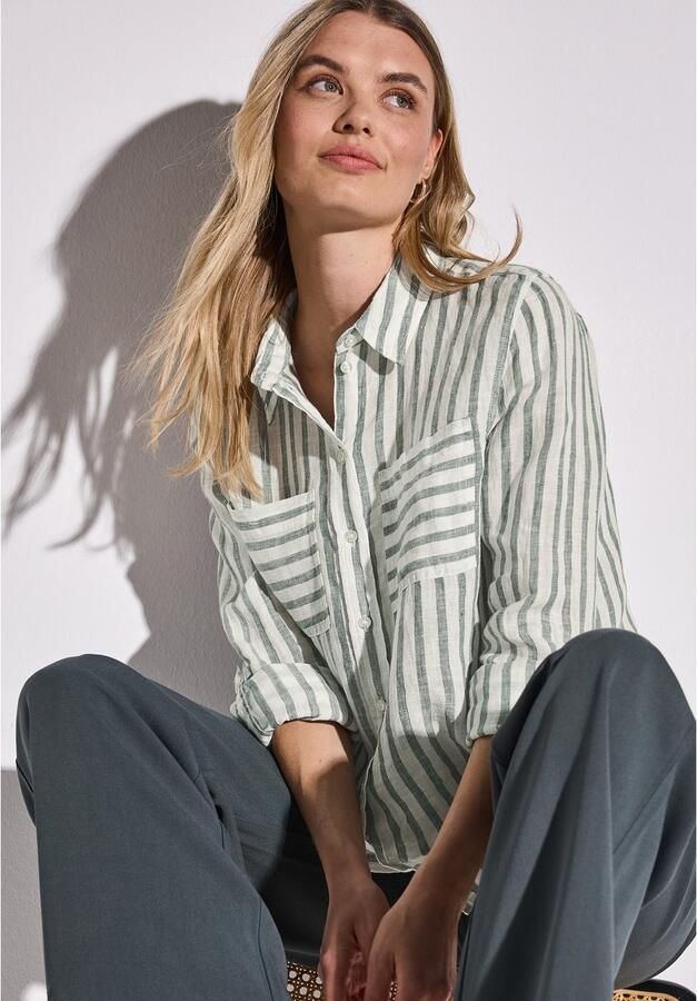 Street One Overhemd Striped shirtcollar 345406 - Foto 2