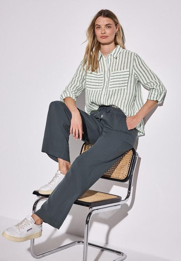 Street One Overhemd Striped shirtcollar 345406 - Foto 5